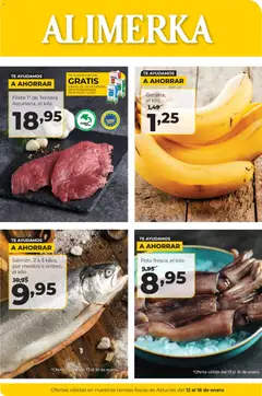 Vista previa Alimerka folleto Asturias válido desde el 12.01.2026