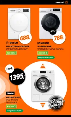Expert folder - Voorbeeld van een folder van Expert, geldig van 16.03.2026 | Pagina: 3 | Producten: Wasmachine