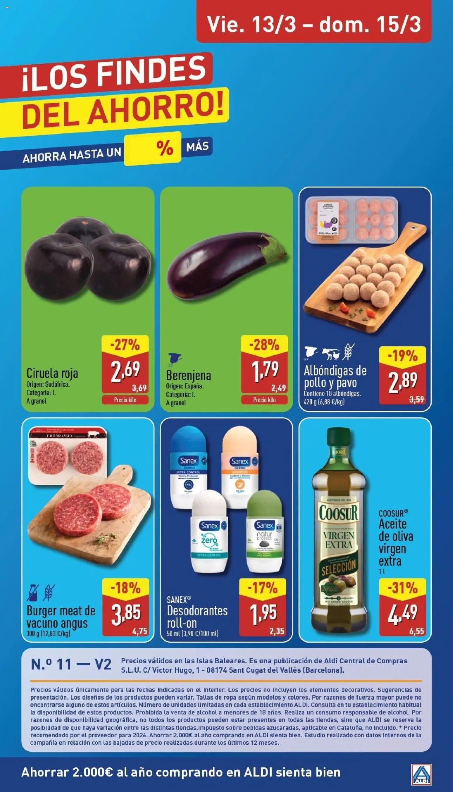Aldi folleto Baleares │ válido desde el 09.03.2026 | Página: 30 | Productos: Aceite, Aceite de oliva, Aceite de oliva virgen extra, Ropa