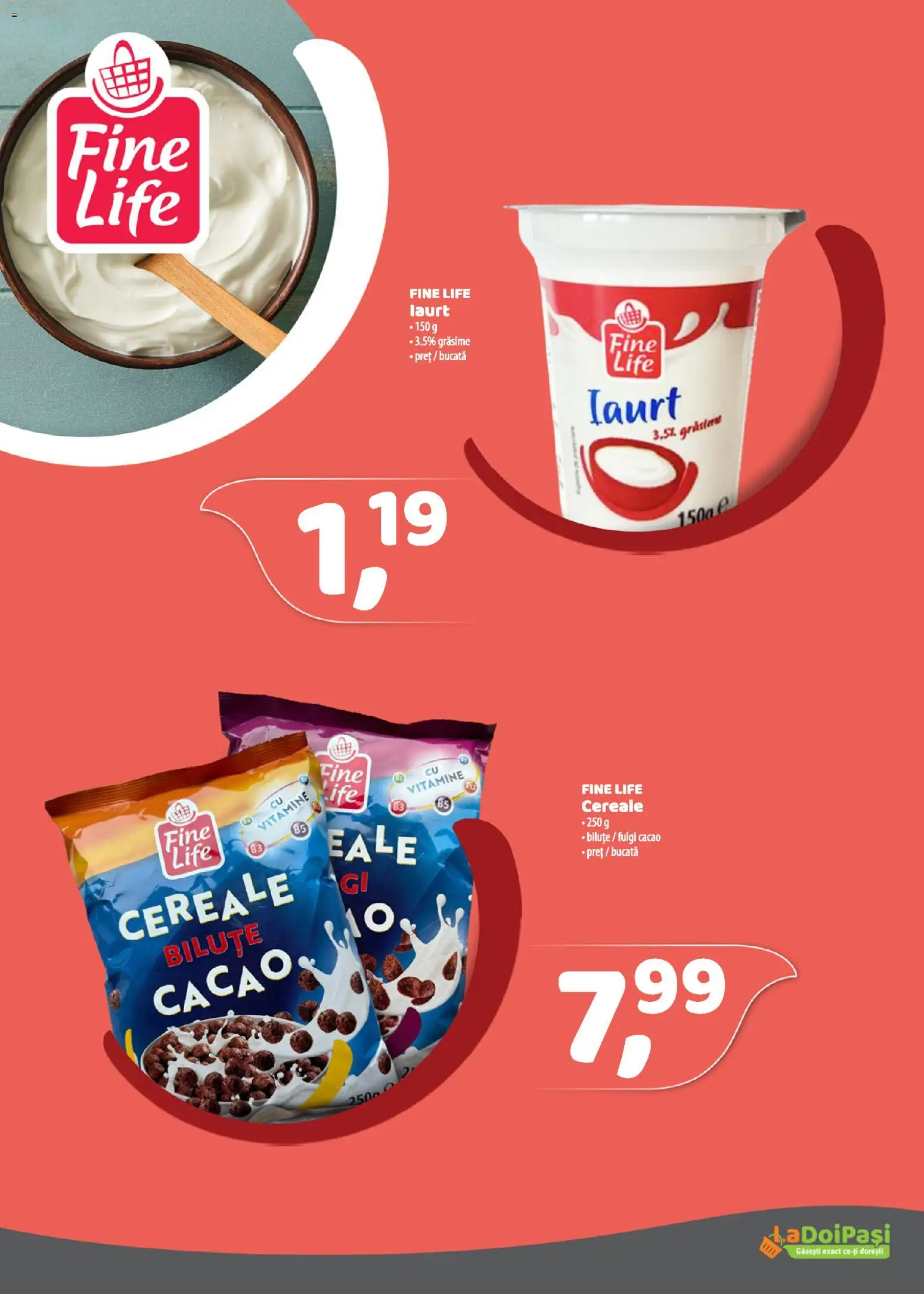 Noul catalog LaDoiPași – valabil de la 16.03.2026 | Pagină: 18 | Produse: Cereale, Cacao, Fulgi