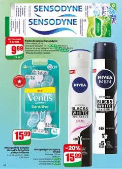 Pogląd oferty "Pasta do zębów Sensodyne, różne rodzaje, 75 ml" - ważna od 08.04.2026 | Strona: 64 | Produkty: Gillette, Maszynki do golenia, Antyperspirant, Pasta do zębów