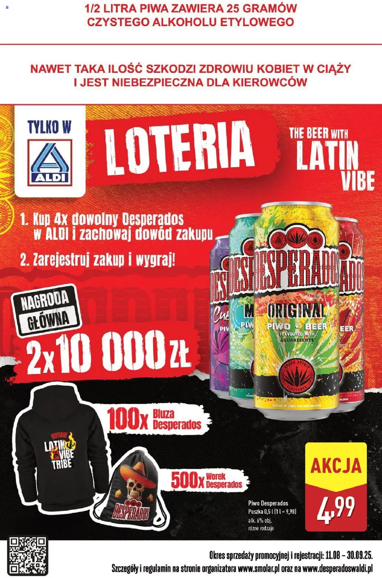 Aldi Gazetka od 29.09.2025 | Strona: 13 | Produkty: Piwo Desperados, Piwo