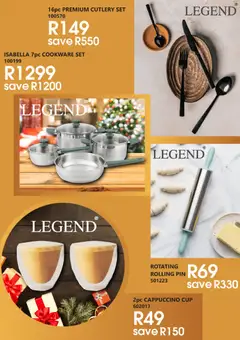 Tafelberg Furnishers specials catalogue – valid from 05.12.2025 | Page: 6 | Products: Cookware