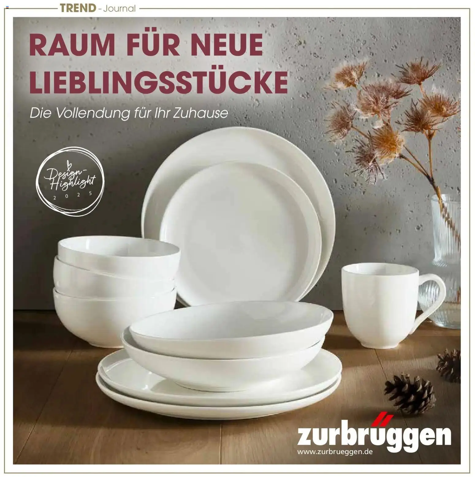 Zurbrüggen - Zurbrüggen: Raum für neue Lieblingsstücke – gültig ab 19.10.2025 | Seite: 1