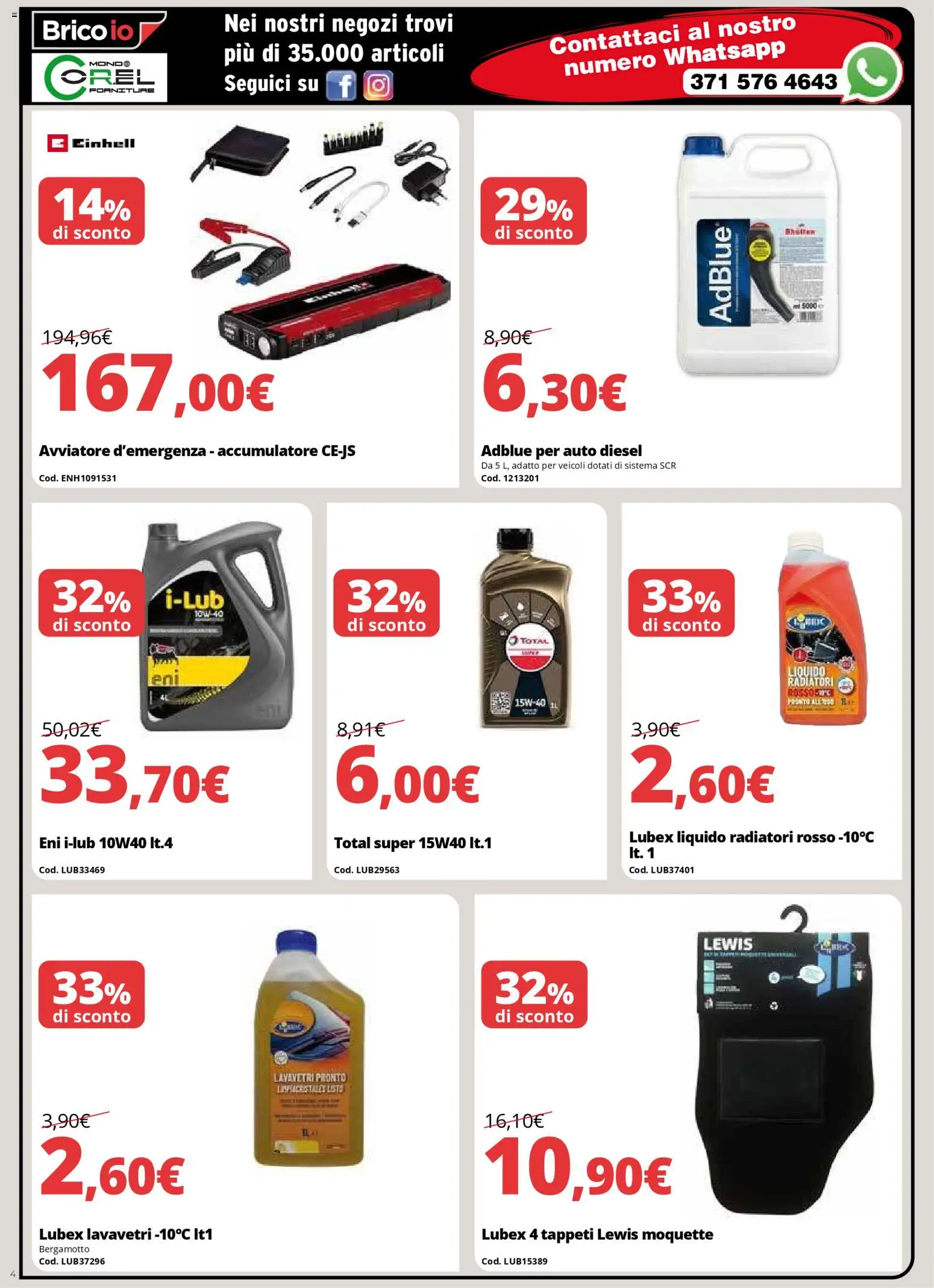 Volantino Brico io del 08.12.2025 | Pagina: 4