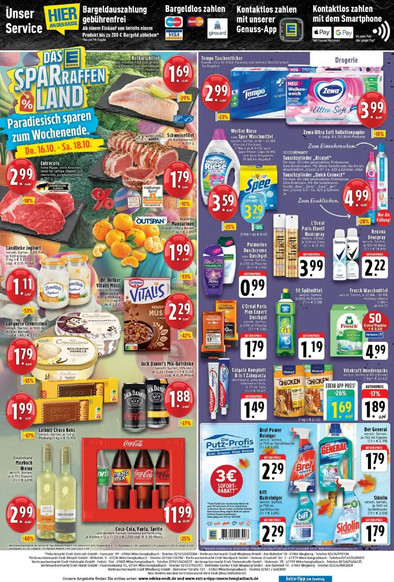 Edeka prospekt Mönchengladbach	 – gültig ab 13.10.2025 | Seite: 8 | Produkte: Coca cola, Haarspray, Apple, Deodorant