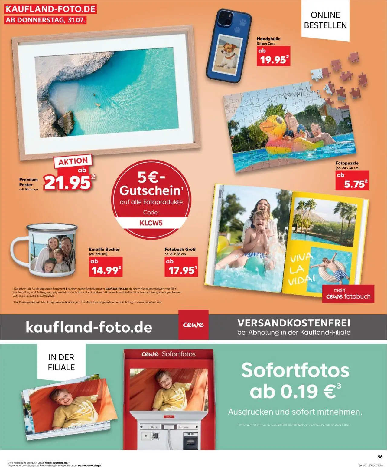Kaufland Prospekt 	 - gültig ab dem 31.07.2025 | Seite: 36
