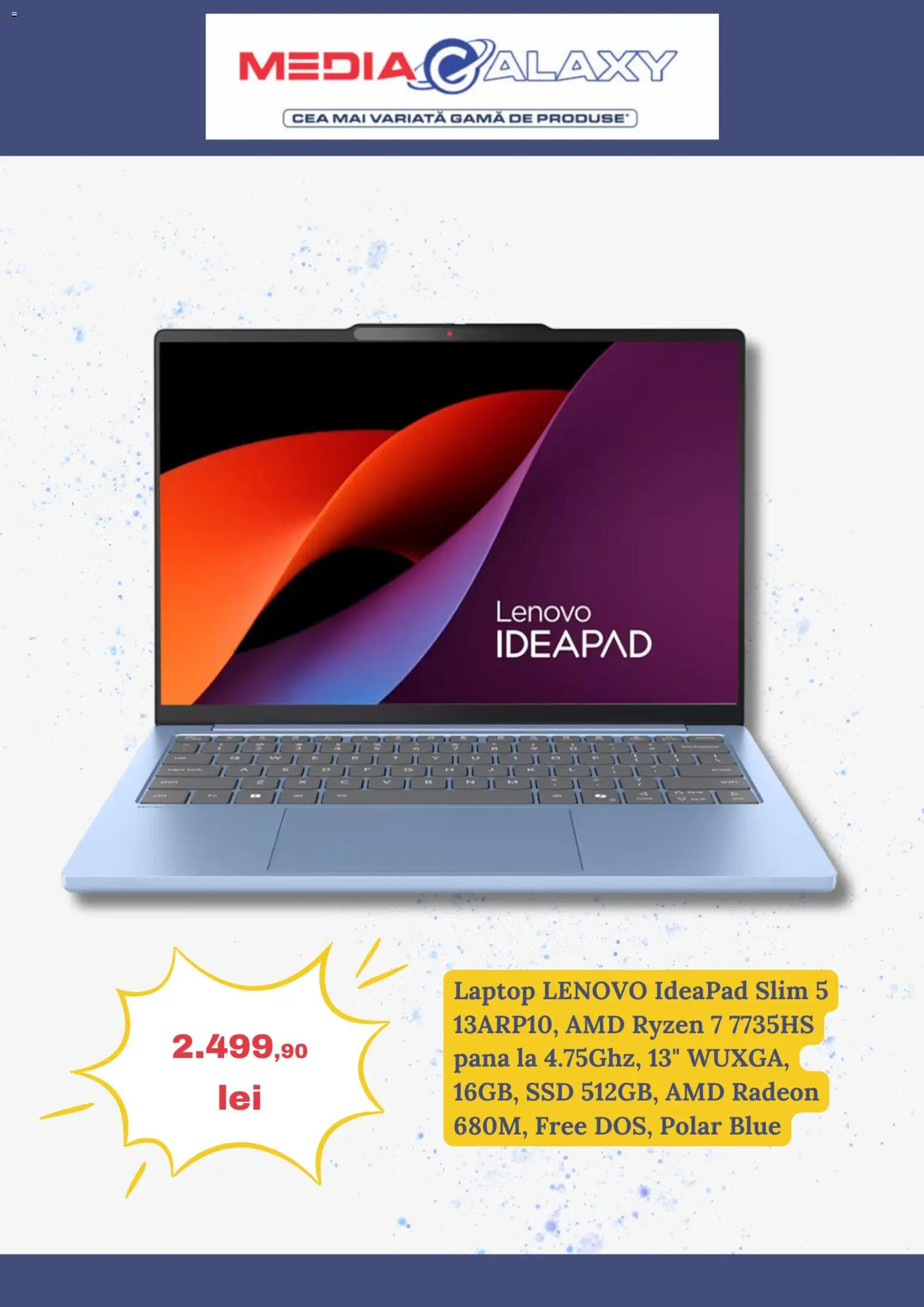 Noul catalog Media Galaxy – valabil de la 01.01.2026 | Pagină: 3 | Produse: Laptop