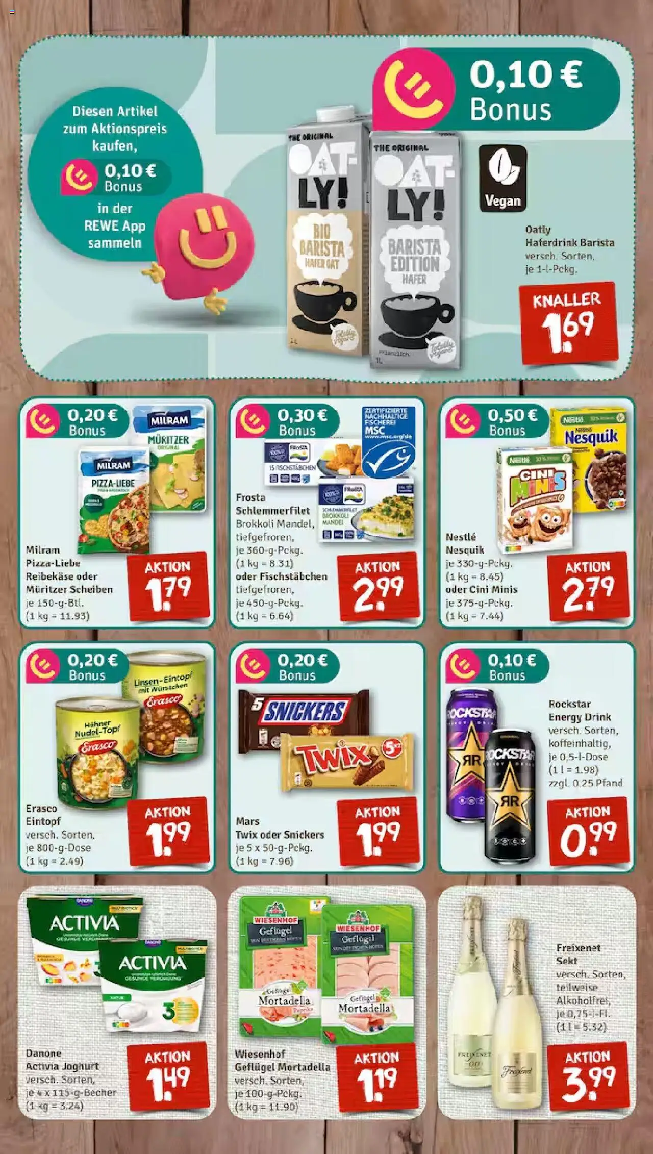 Nahkauf Prospekt 	 - gültig ab dem 18.08.2025 | Seite: 2 | Produkte: Joghurt, Mars, Twix, Milram