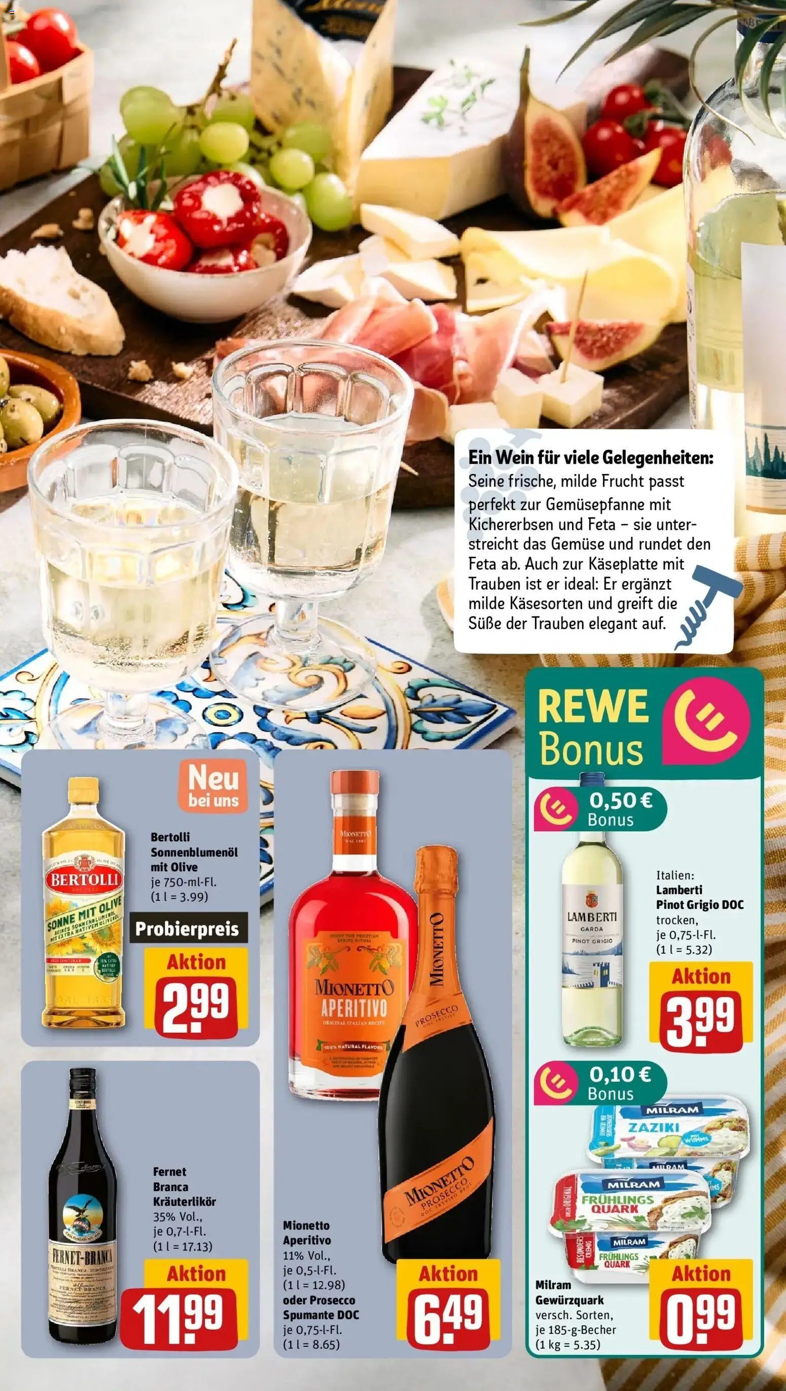 Rewe Prospekt Nieheim	 – gültig ab 01.03.2026 | Seite: 13 | Produkte: Trauben, Sonnenblumenol, Olivenol, Prosecco