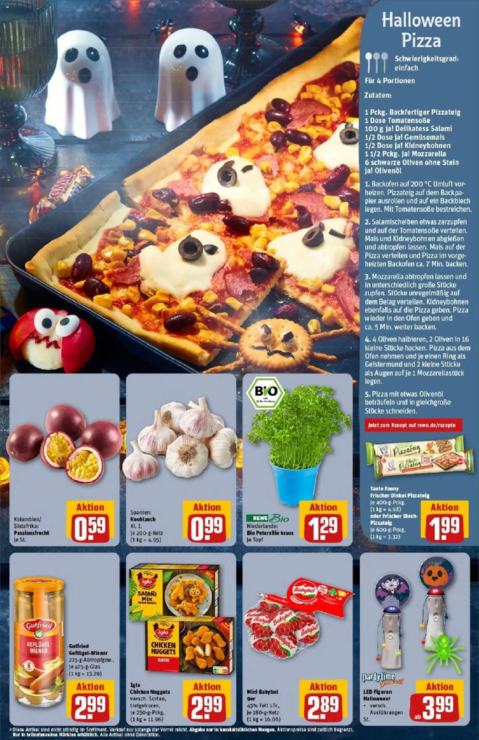 Rewe prospekt Erkelenz	 – gültig ab 26.10.2025 | Seite: 7 | Produkte: Iglo, Knoblauch, Petersilie, Pizza