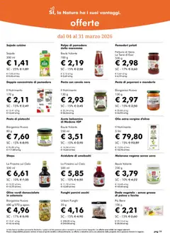 Anteprima del volantino Natura Sì volantino valido a partire dal 04.03.2026 | Pagina: 19 | Prodotti: Maionese, Olio, Olive, Olio extra vergine