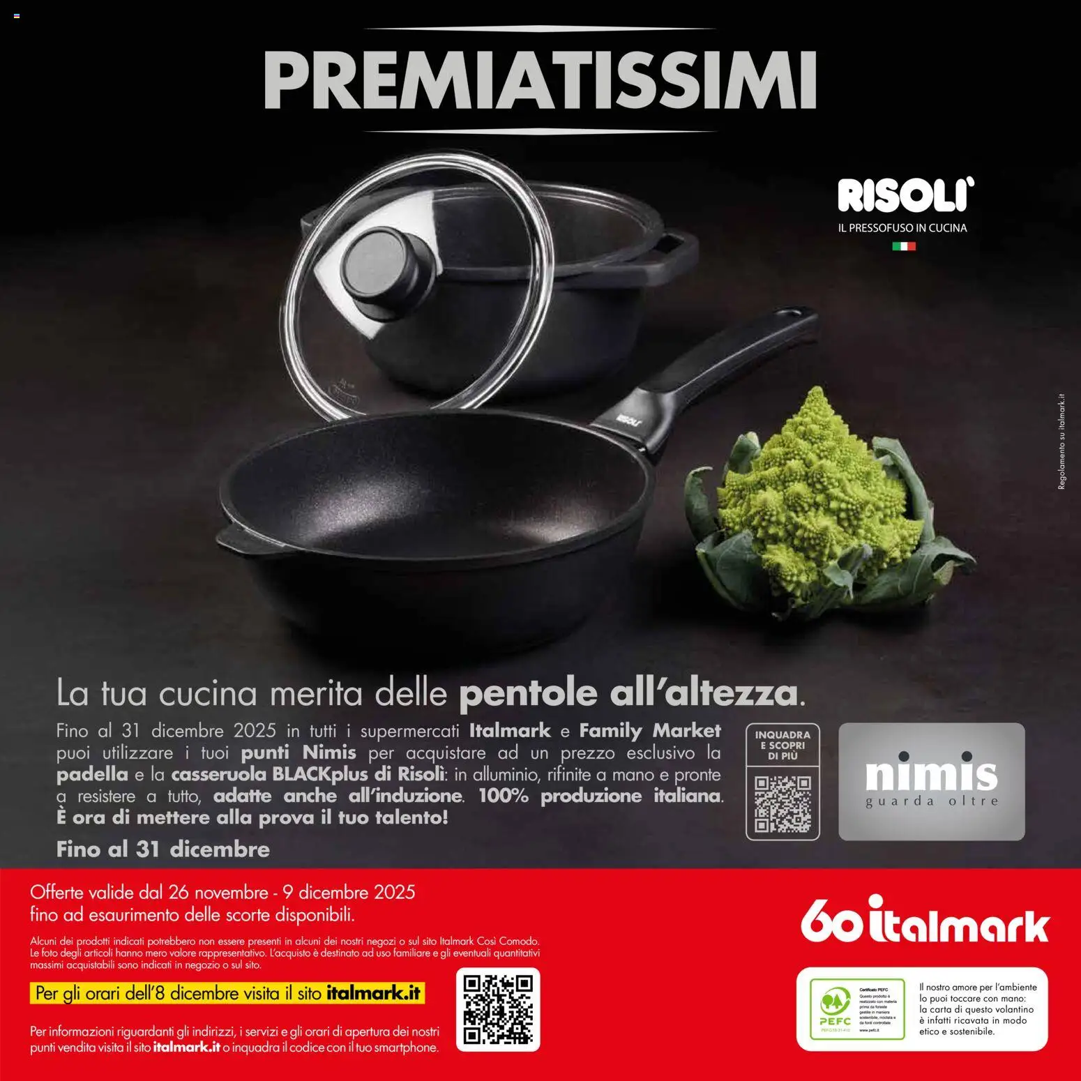 Volantino Italmark del 26.11.2025 | Pagina: 37 | Prodotti: Padella, Casseruola