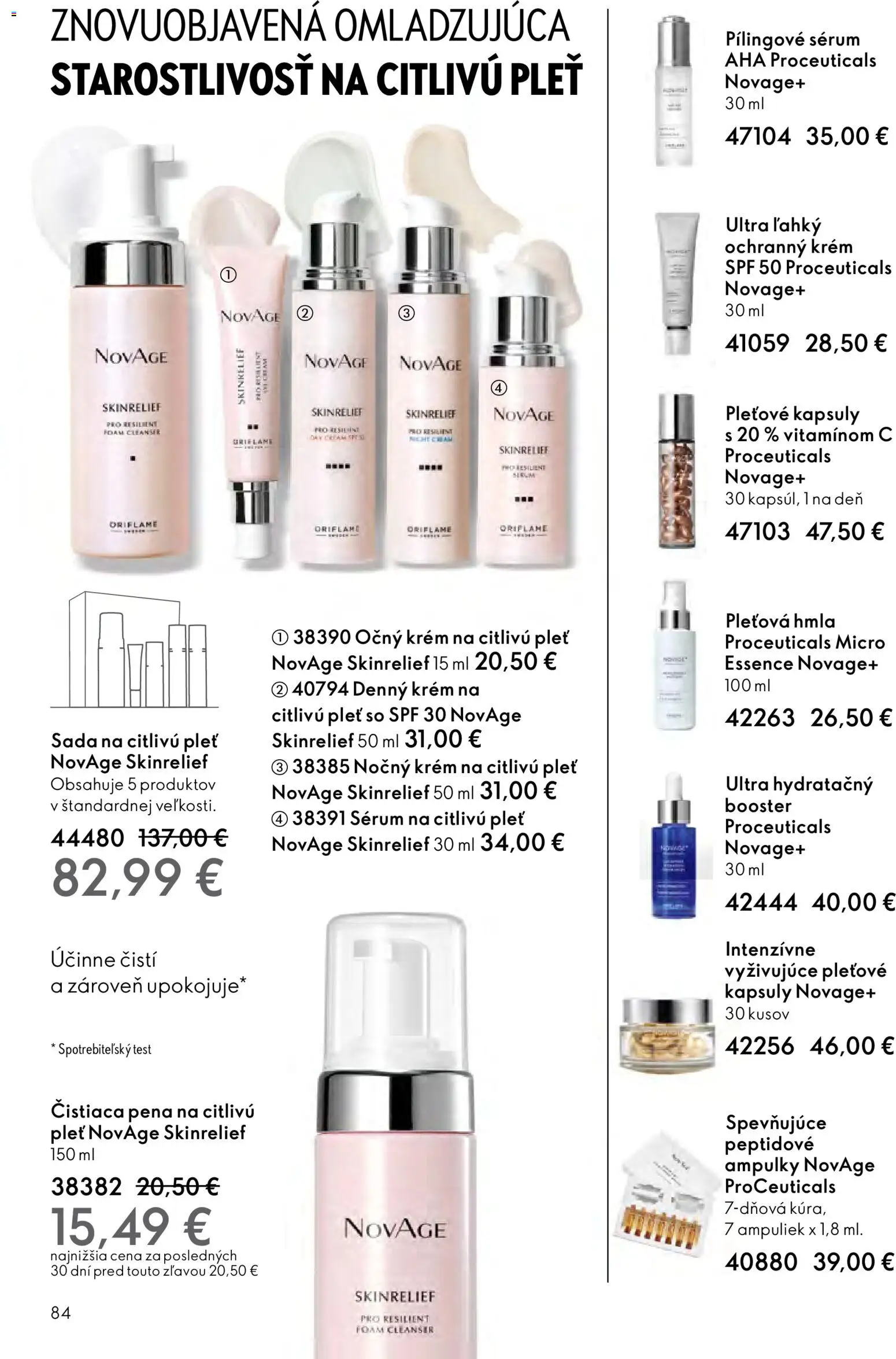 Nové Oriflame akcie – leták je platný od 22.10.2025 | Strana: 84