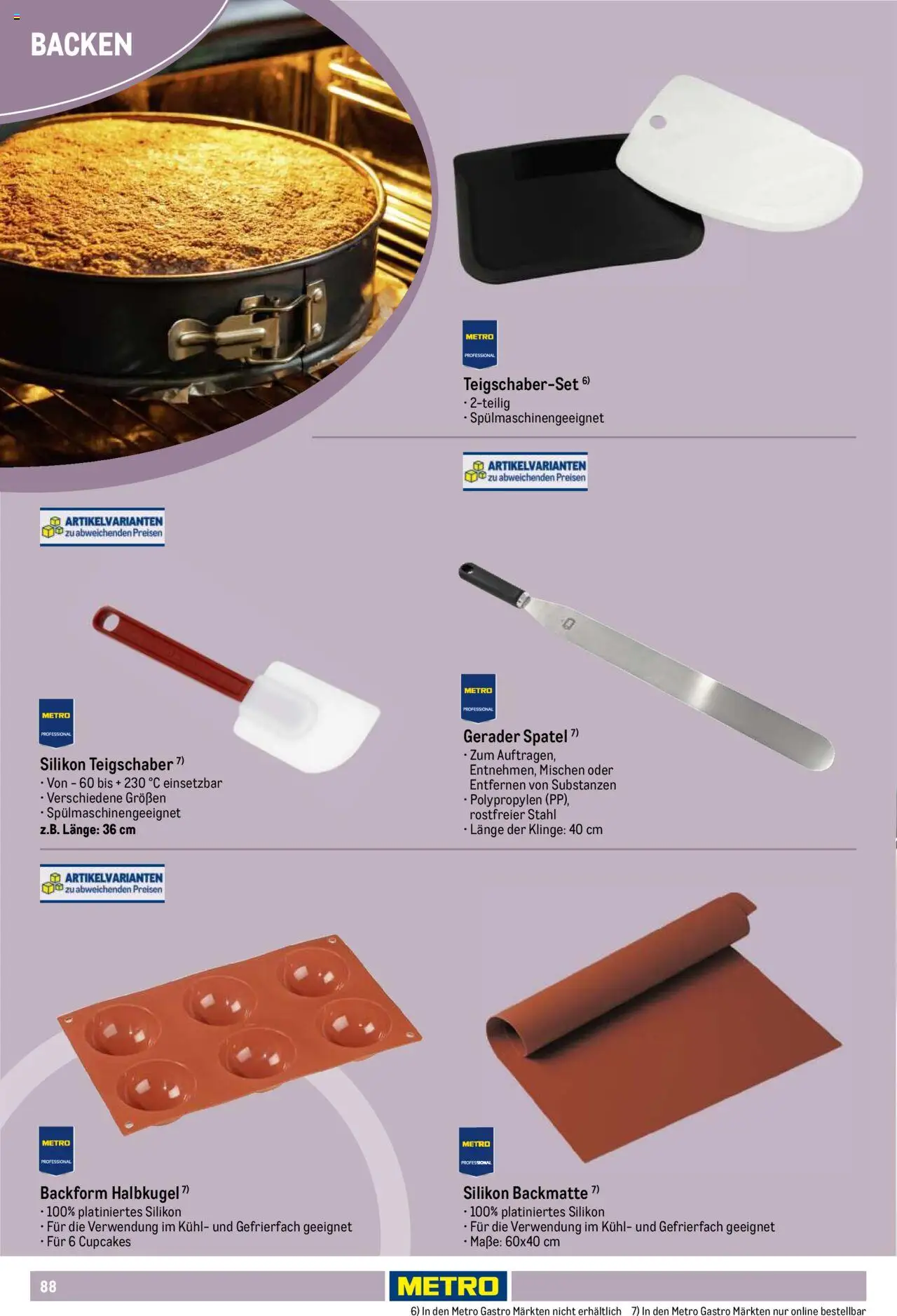Metro Non Food Sortiment – gültig ab 01.10.2025 | Seite: 88