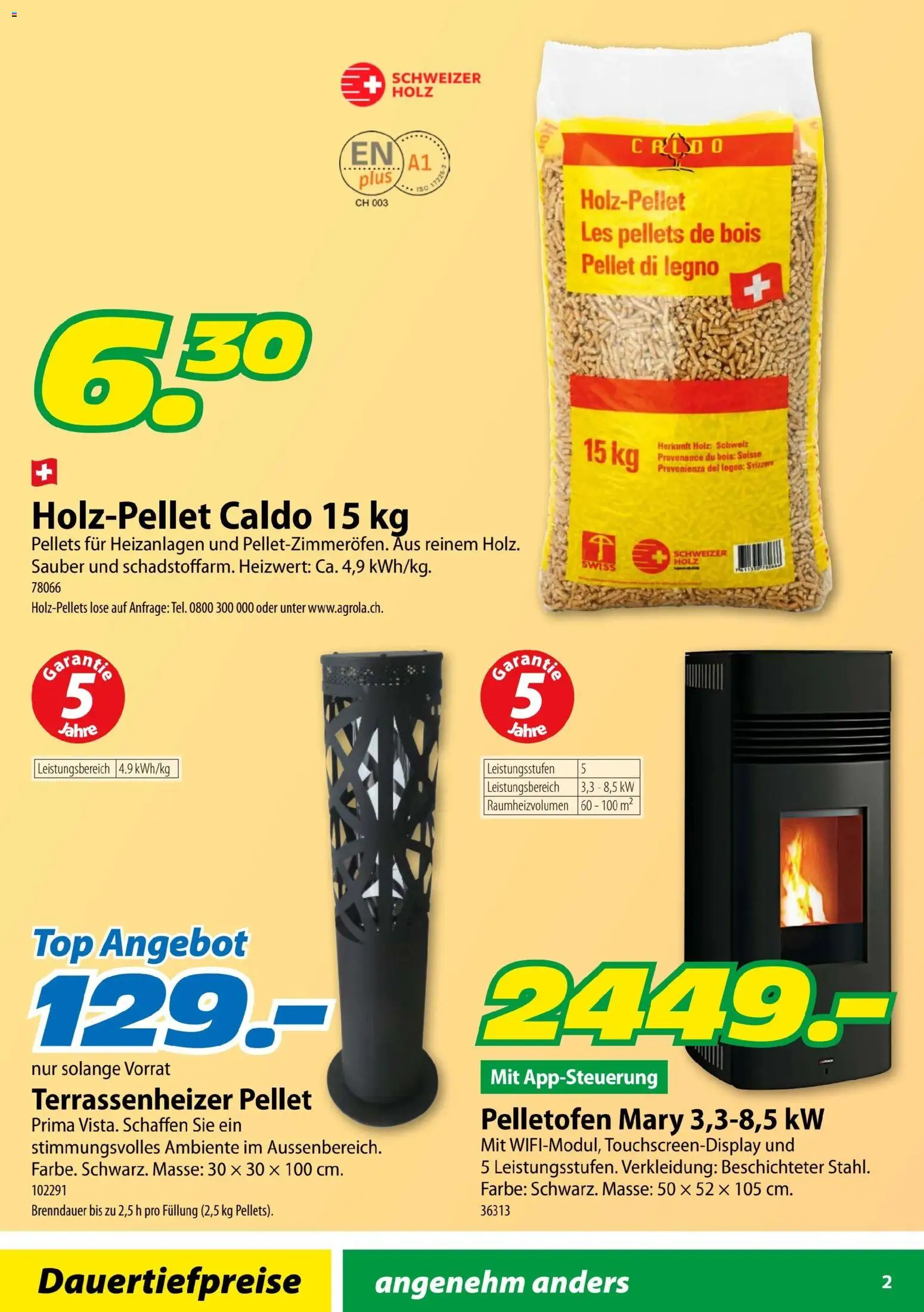 Landi Aktionen Heizen – gültig ab 24.10.2025 | Seite: 2 | Produkte: Top
