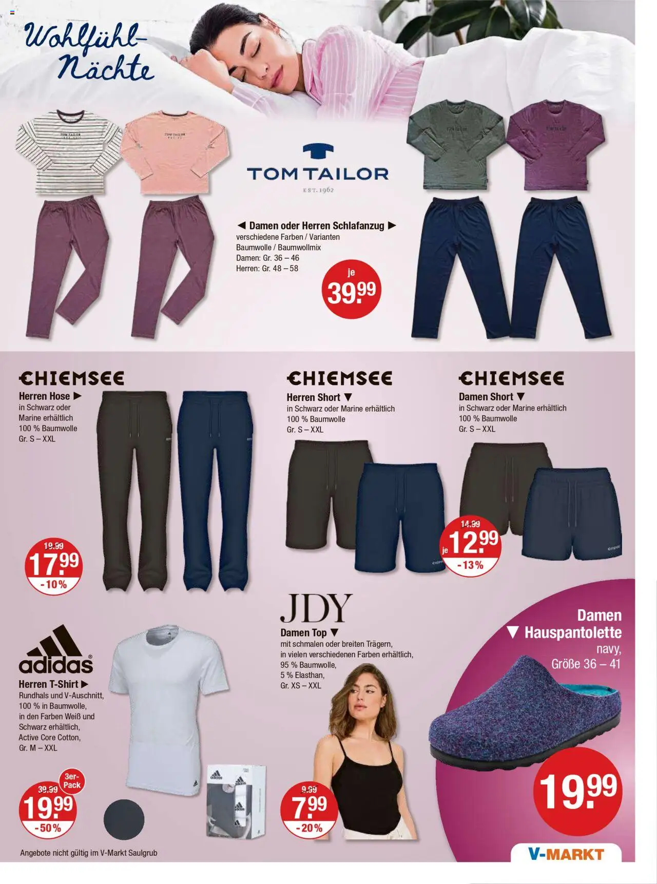 V-Markt - Hallertau / Oberpfalz – gültig ab 09.10.2025 | Seite: 17 | Produkte: Top, Hose