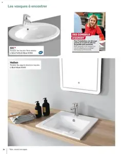 Gedimat - Prévisualisation de Gedimat Salle de bains & Cuisine valide à partir de 14.03.2025 | Page: 24 | Produits: Robinet