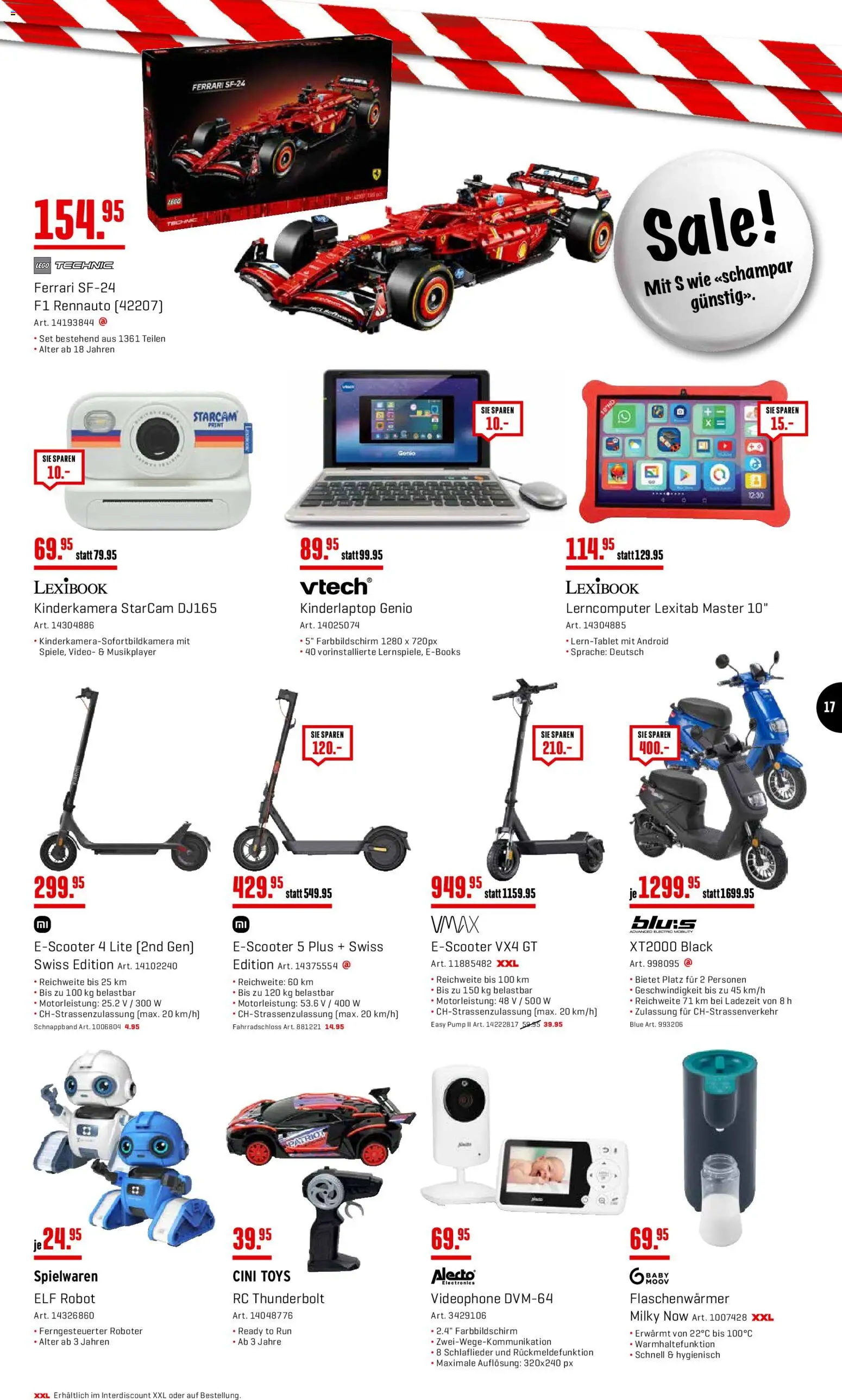 Interdiscount Aktionen – gültig ab 22.12.2025 | Seite: 17 | Produkte: Roboter, Video