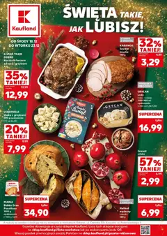 Pogląd oferty "Kaufland gazetka - Święta Takie Jak Lubisz" - ważna od 10.12.2025