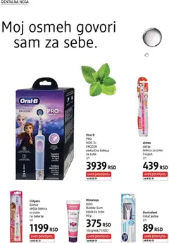 DM Drogerie katalog - pregled DM Drogerie kataloga - važi od 01.11.2025 | Strana: 22 | Proizvode: Colgate, Električna četkica, Četkica za zube, Baterije