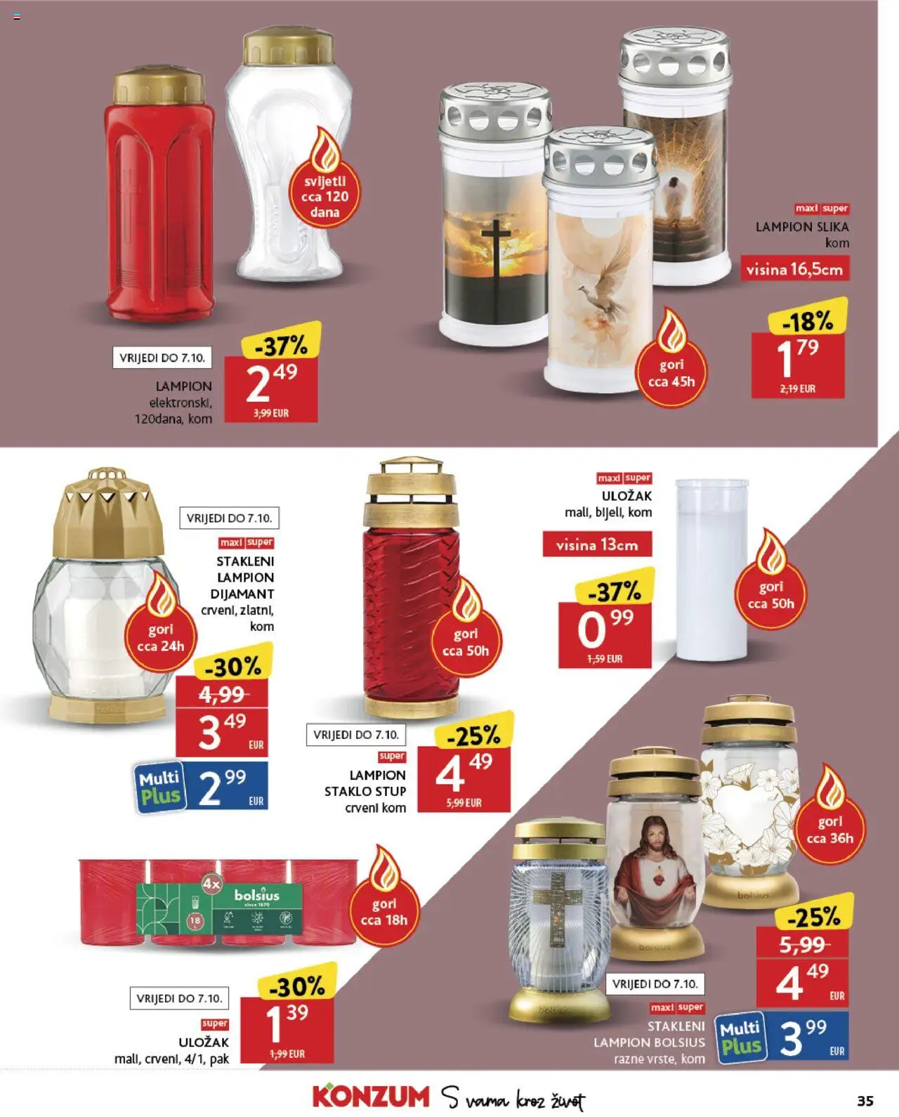 Konzum HR akciós ujság - amely érvényes a következő dátumtól: 24.09.2025 | Oldal: 35
