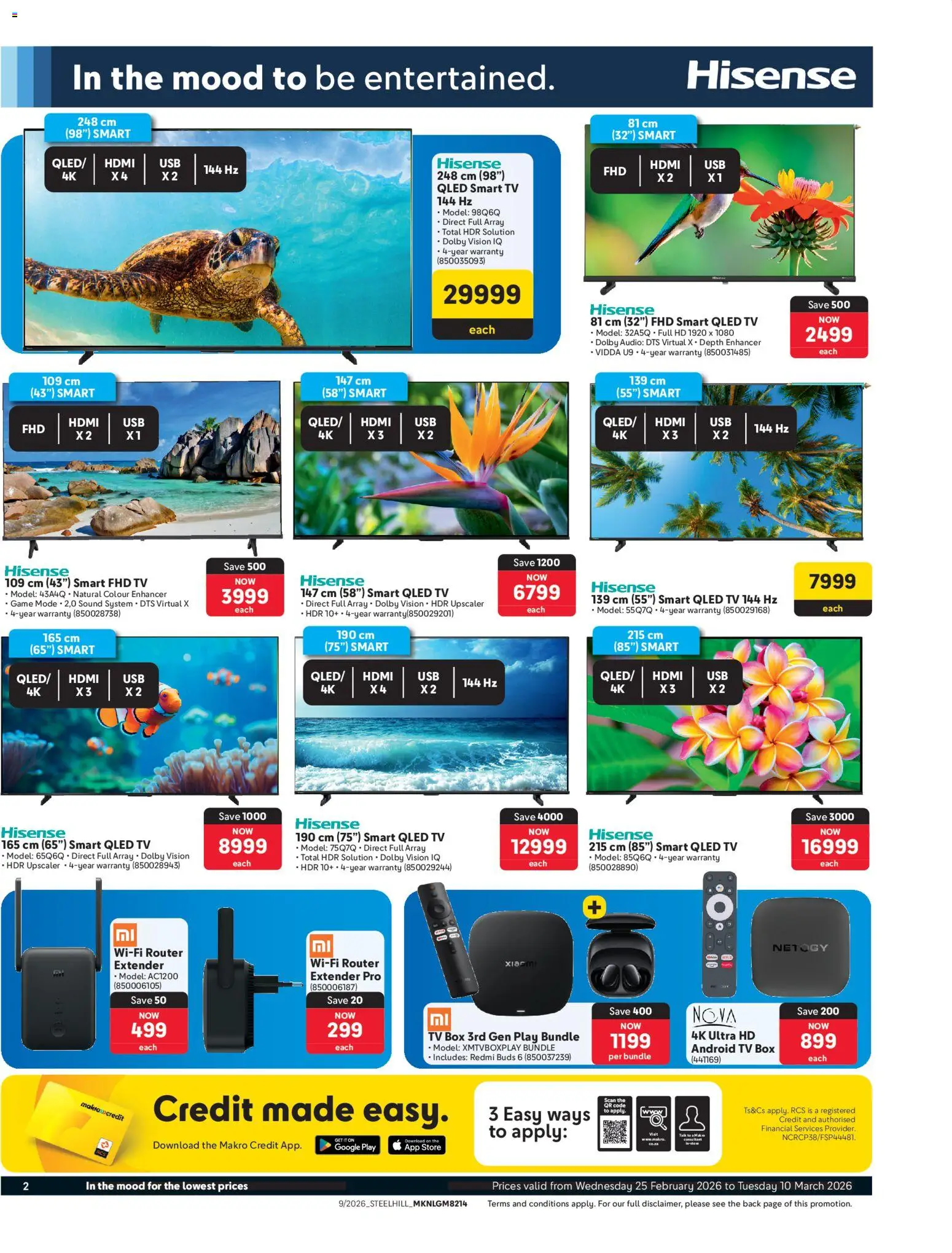 New Makro catalogue – valid from 25.02.2026 | Page: 2 | Products: Router, Audio, TV, Box