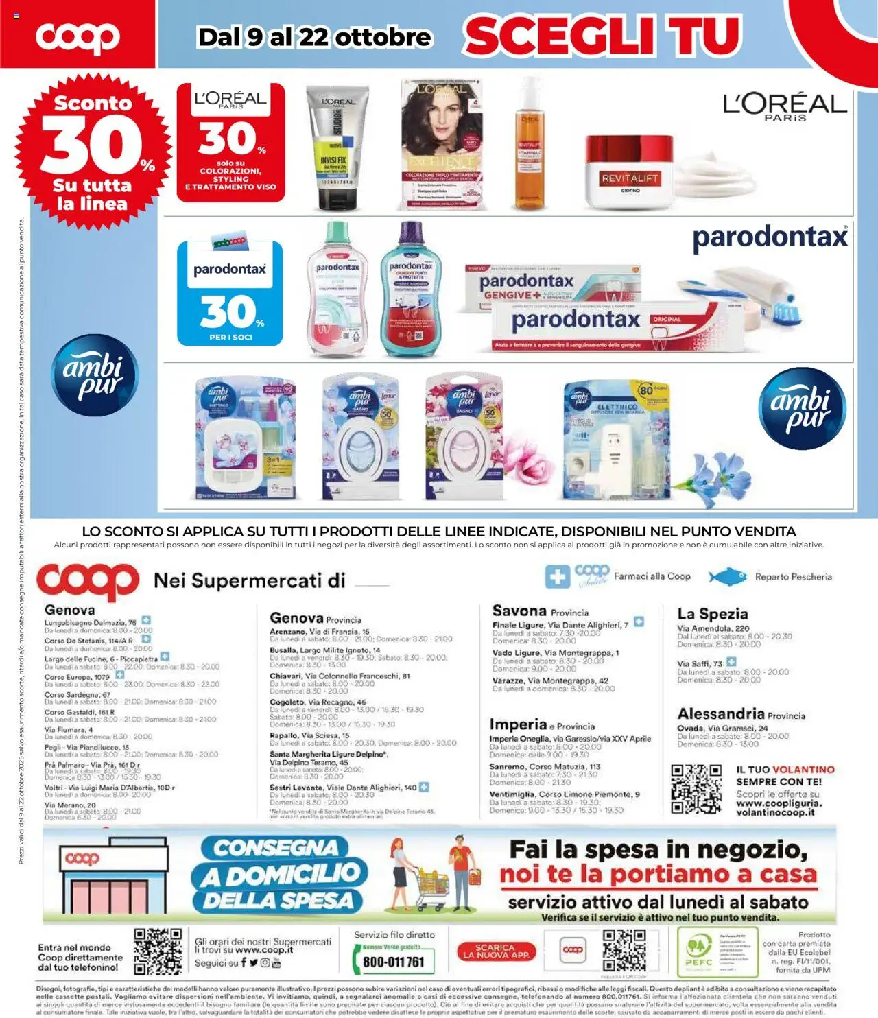 Volantino COOP del 09.10.2025 | Pagina: 12 | Prodotti: Tè, Limone, Data, Bagno