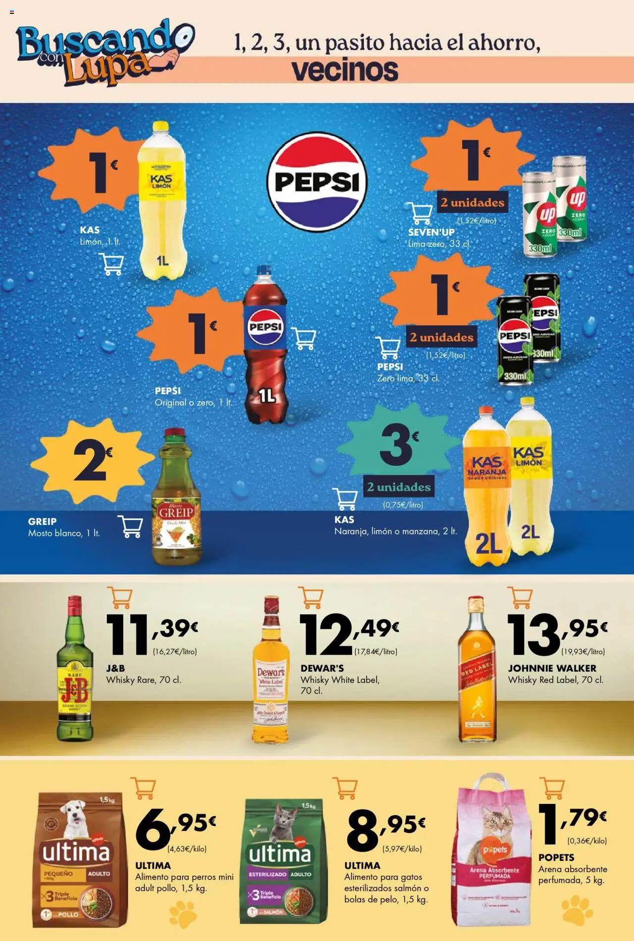 Lupa Supermercados folleto │ válido desde el 16.10.2025 | Página: 8 | Productos: Lima, Whisky
