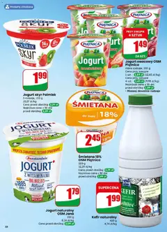 Pogląd oferty "Jogurt skyr Polmlek, 3 rodzaje, 150 g" - ważna od 08.04.2026 | Strona: 38