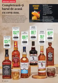 Ofertele Mega Image valabile de la 26.03.2026 | Pagină: 40 | Produse: Rom, Ușă, Whiskey, Lămâie