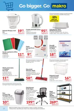 Pogląd oferty "Makro Gazetka" - ważna od 03.03.2026 | Strona: 22 | Produkty: Czajnik, Dzbanek filtrujący, Fotel, Regał