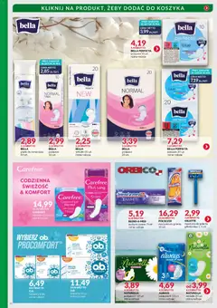 Pogląd oferty "Eurocash Gazetka - Katalog Artykułów Chemicznych" - ważna od 01.11.2025 | Strona: 10 | Produkty: Tampony, Podpaski, Płatki kosmetyczne, Pasta do zębów