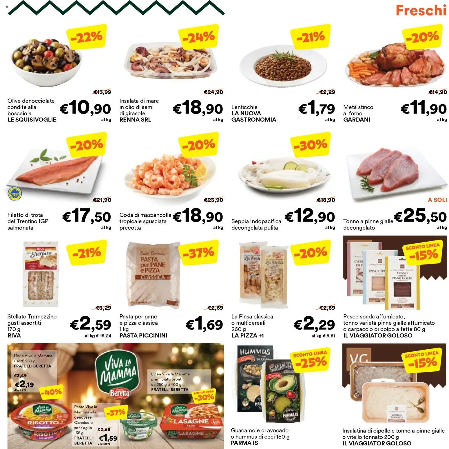 Volantino Unes del 31.12.2025 | Pagina: 5 | Prodotti: Lenticchie, Olio, Pinne, Tonno