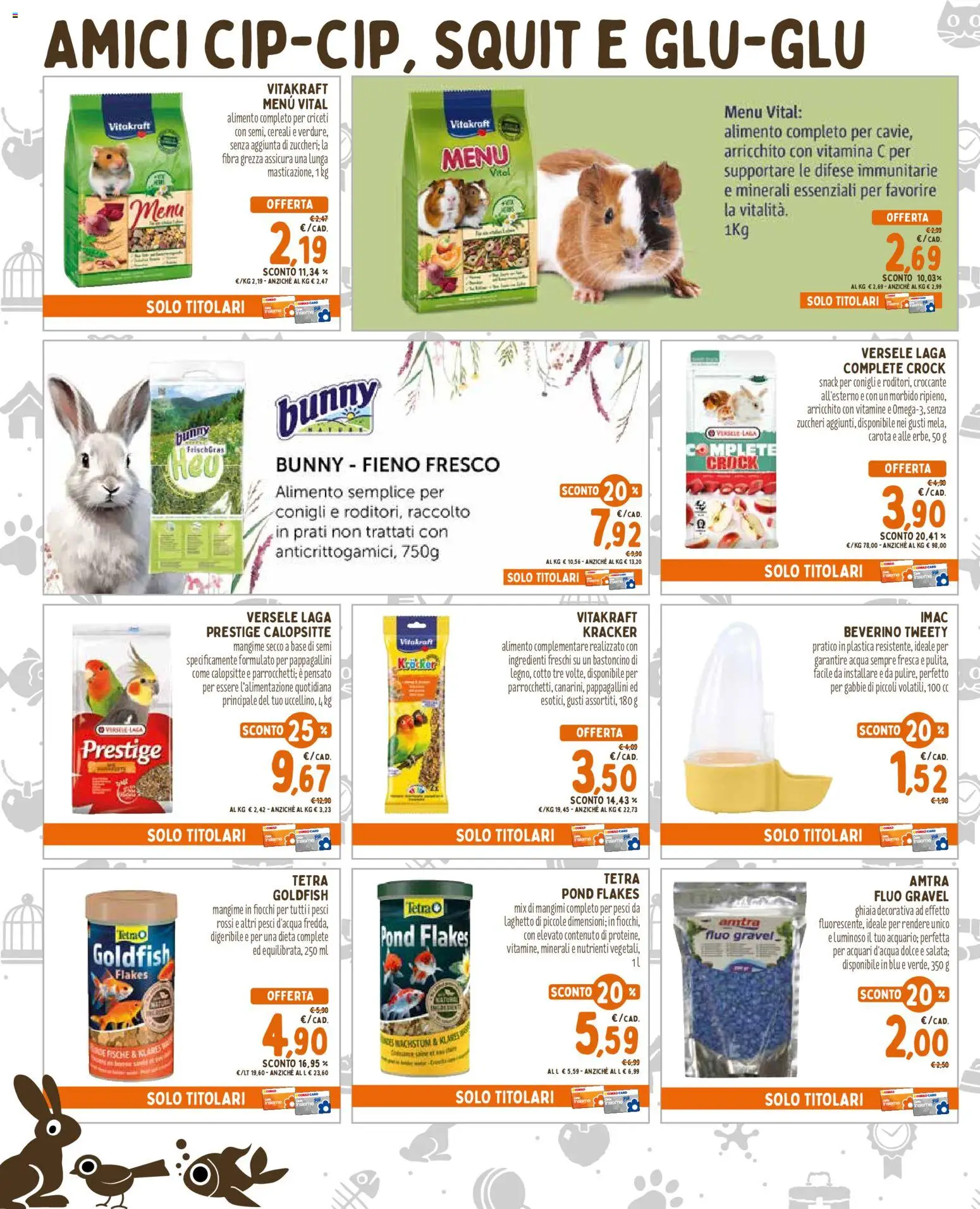 Volantino Conad del 26.02.2026 | Pagina: 6 | Prodotti: Cereali, Carota, Fiocchi, Acqua