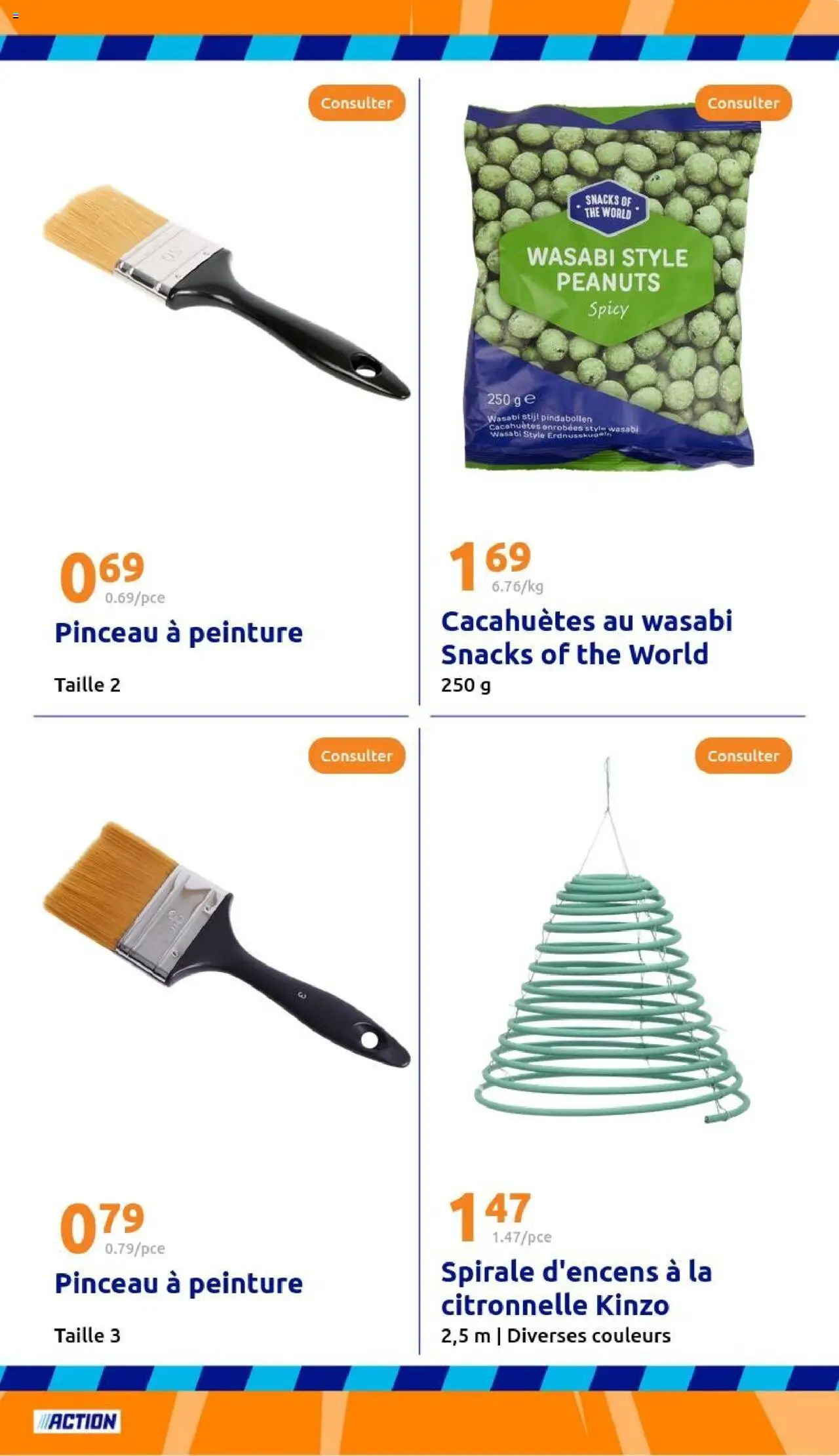  | Page: 23 | Produits: Pinceau, Citronnelle, Wasabi, Thé