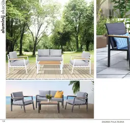 Vrtni namještaj 2026 Harvey Norman - Pregled kataloga iz trgovine Harvey Norman, vrijedi od 07.04.2026 | Stranica: 128 | Proizvodi: Fotelja, Stolić, Dvosjed