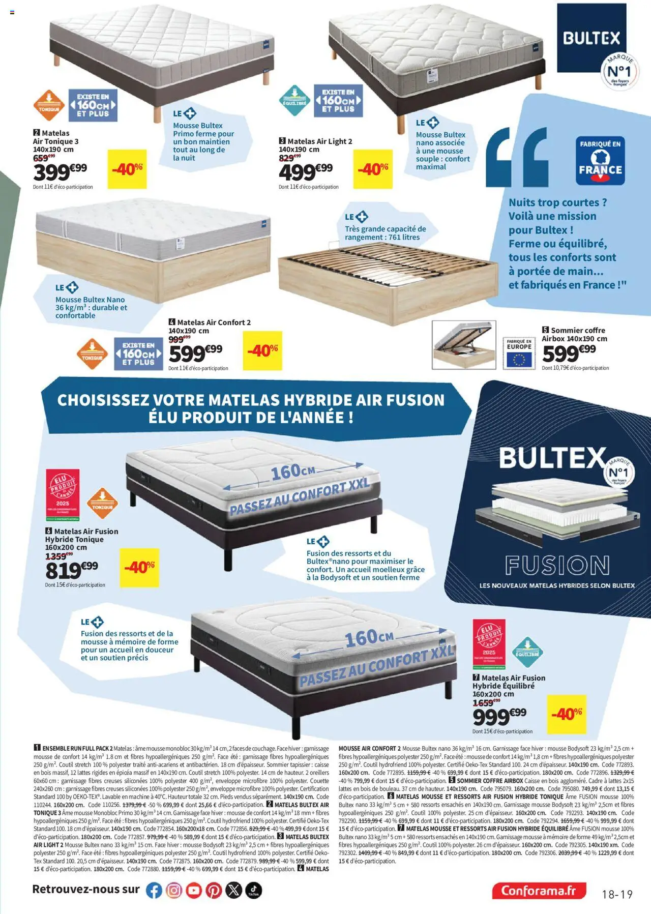  | Page: 19 | Produits: Caisse en bois, Enveloppe, Mousse, Cadre