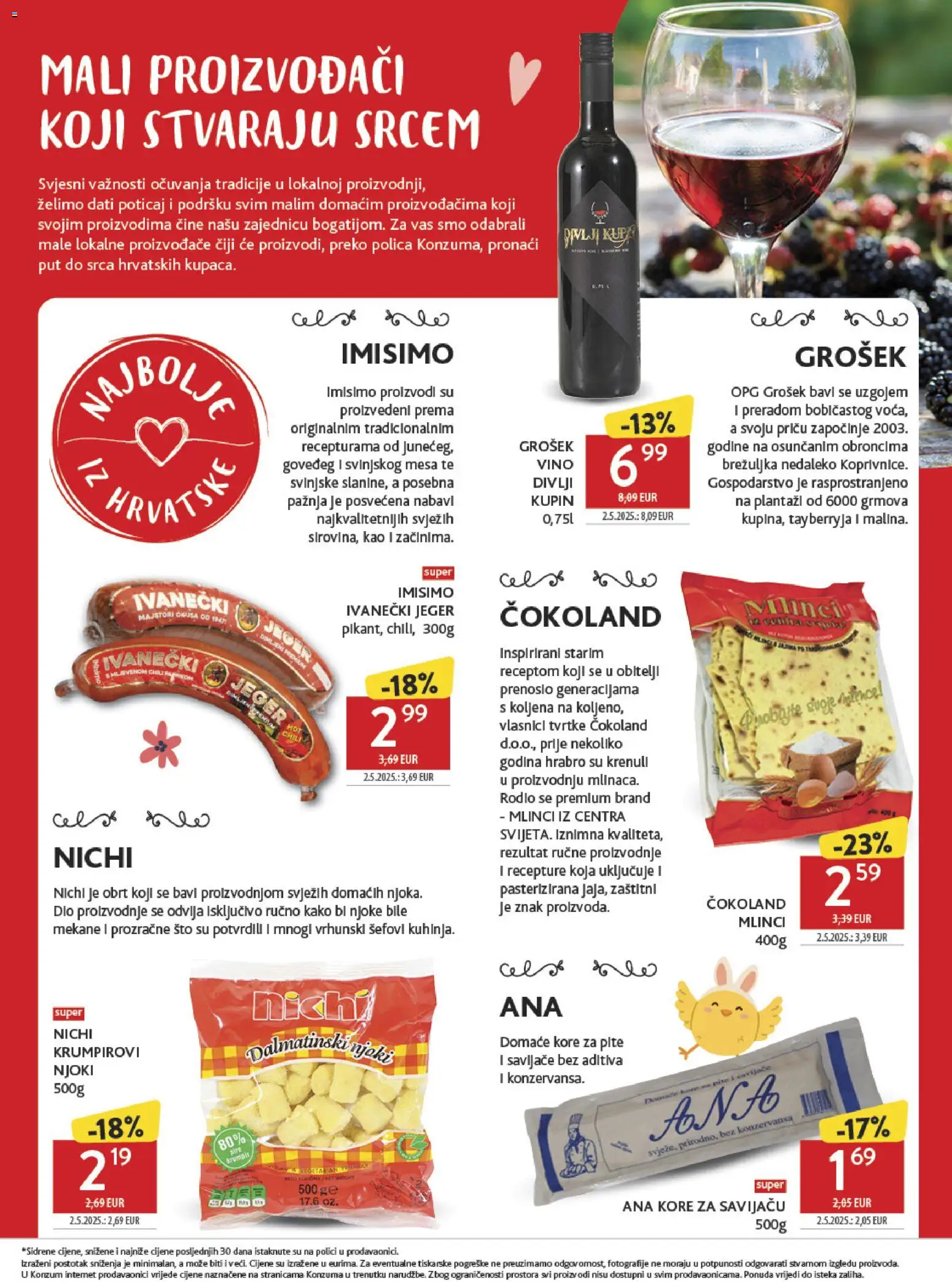 Konzum HR akciós ujság - amely érvényes a következő dátumtól: 30.03.2026 | Oldal: 24