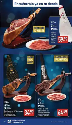 Vista previa Jamón serrano reserva, Cría y engorde: España. 6-7 kg aprox. válido desde el 06.10.2025 | Página: 17