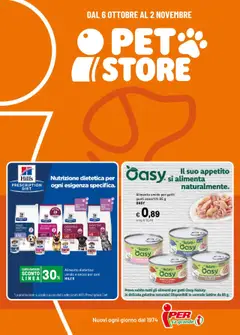 Anteprima del volantino Iper Pet Store catalogo valido a partire dal 06.10.2025