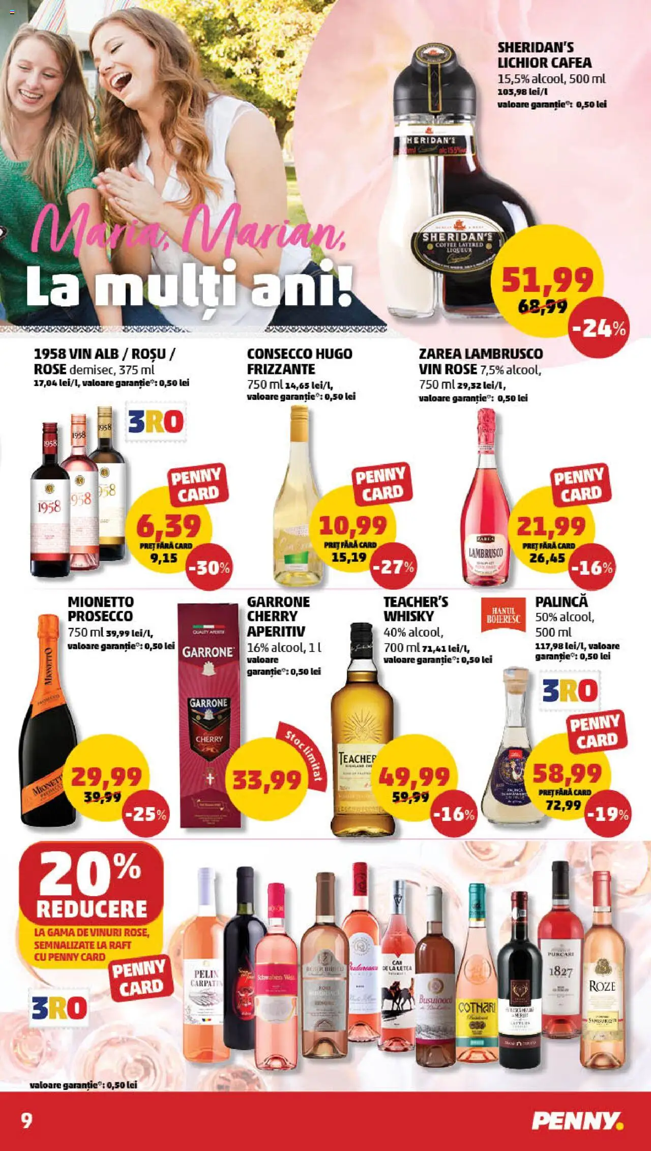 Catalog PENNY – valabil de la 13.08.2025 | Pagină: 9 | Produse: Raft, Prosecco, Cafea, Vin