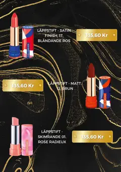 LÄPPSTIFT - SATIN FINISH, 17. BLÄNDANDE ROS, Lipstick with satin finish, shade 17. Bländande Ros. - Förhandsvisning av reklamblad från butik Yves Rocher aktuell från 05.01.2026 | Sida: 3