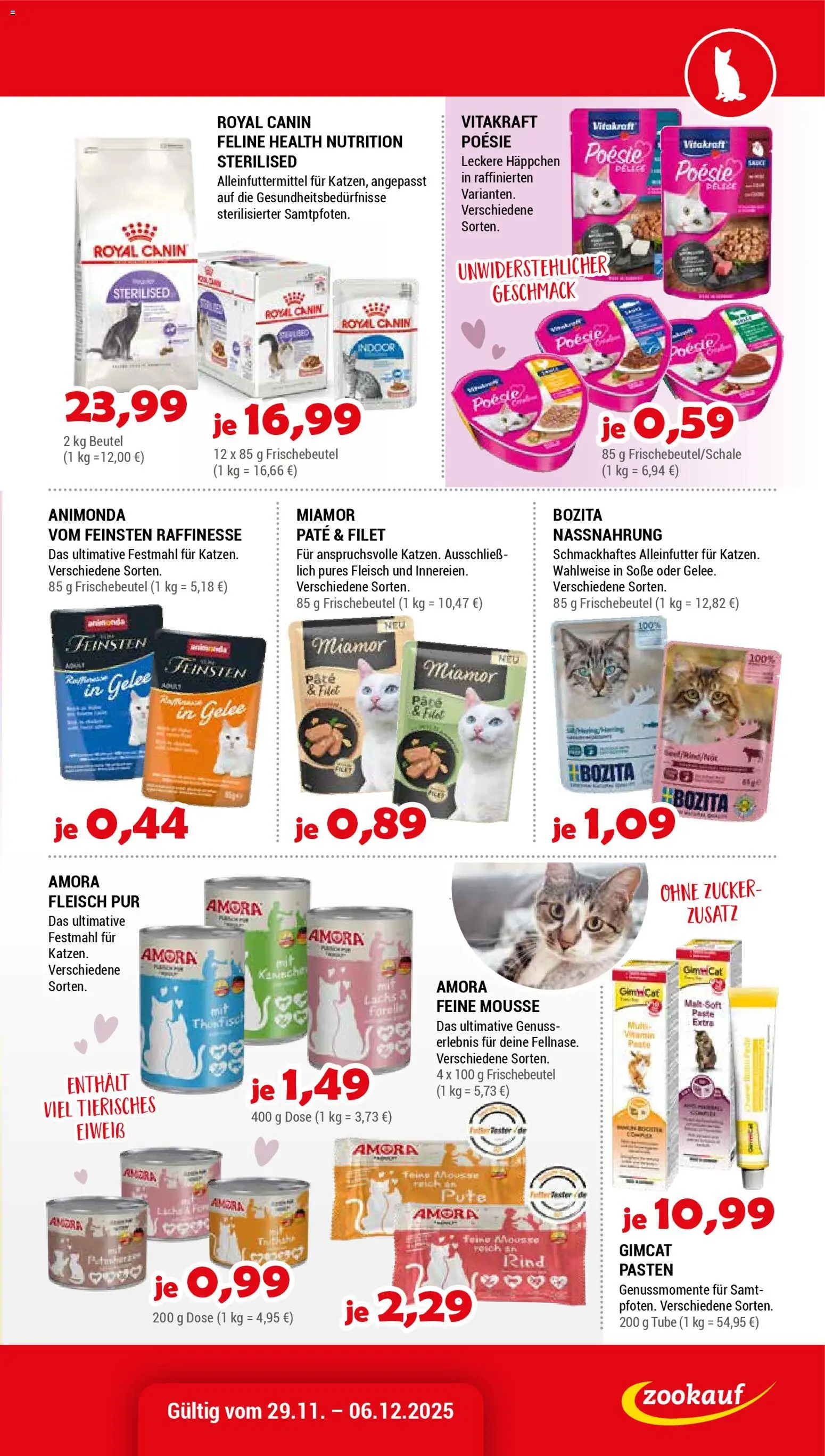 zookauf Prospekt 	 – gültig ab 29.11.2025 | Seite: 11 | Produkte: Pute, Thunfisch, Soße, Zucker