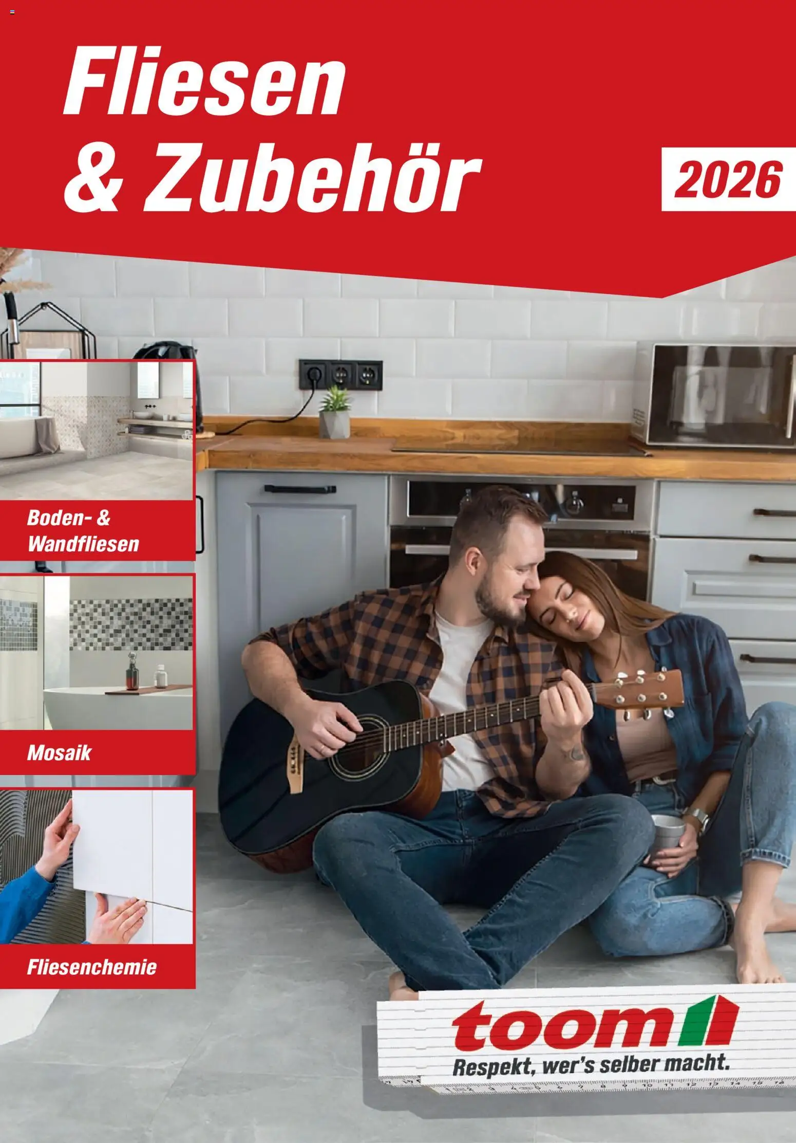 Toom Baumarkt Fliesen & Zubehör 2026 – gültig ab 01.01.2026 | Seite: 1