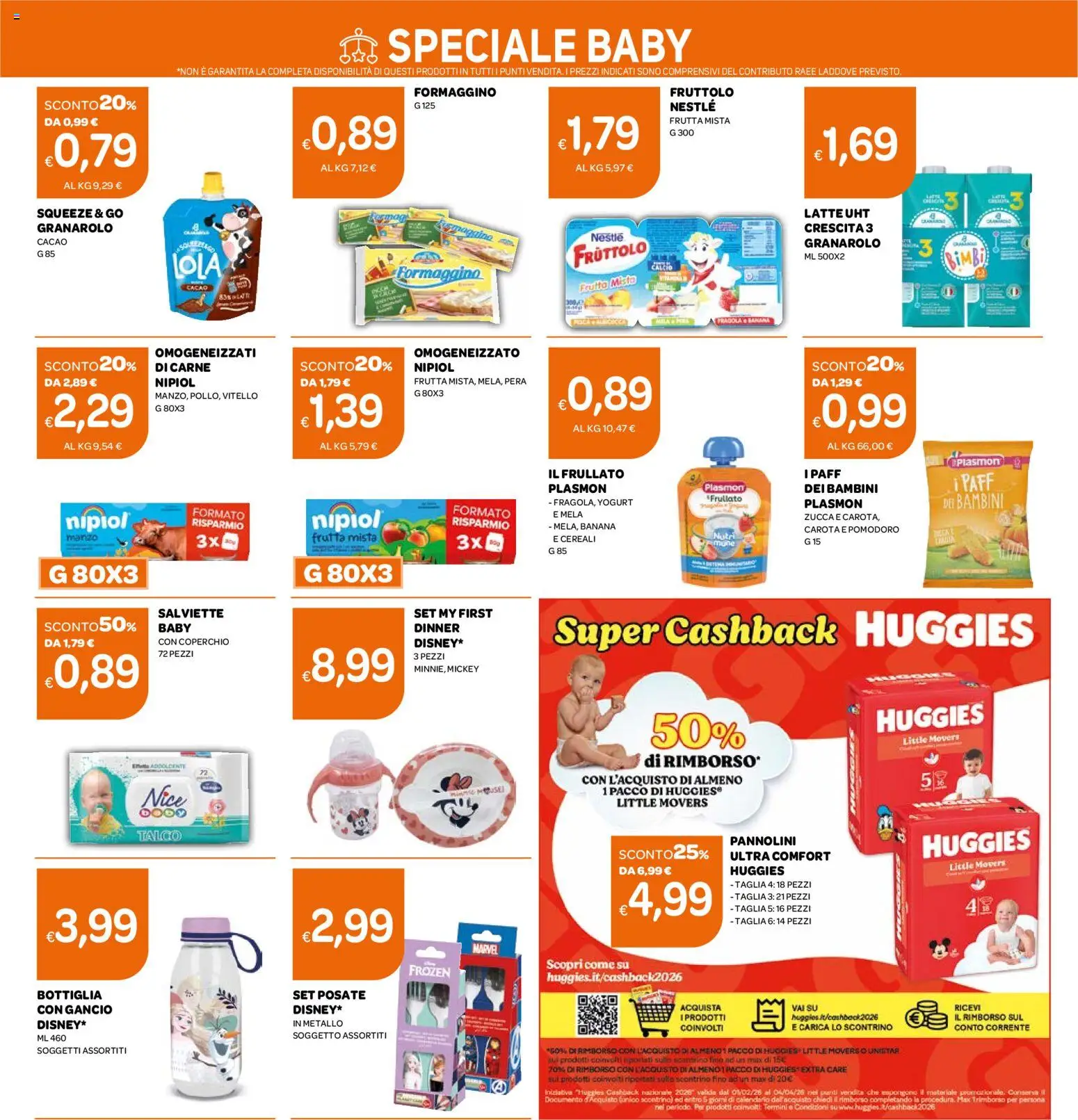 Volantino Ekom del 10.03.2026 | Pagina: 9 | Prodotti: Posate, Manzo, Frutta, Bottiglia