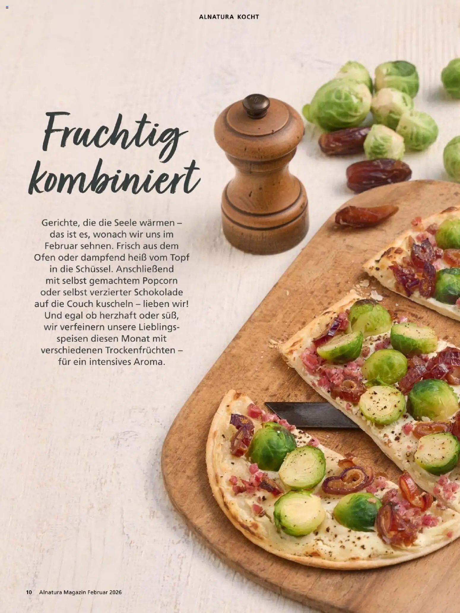 Alnatura Prospekt – gültig ab 01.02.2026 | Seite: 10 | Produkte: Ofen, Couch, Schokolade