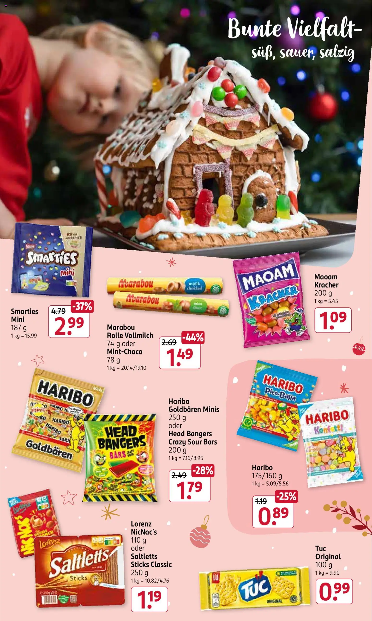 Rossmann Prospekt 	 – gültig ab 15.12.2025 | Seite: 15 | Produkte: Haribo, Smarties