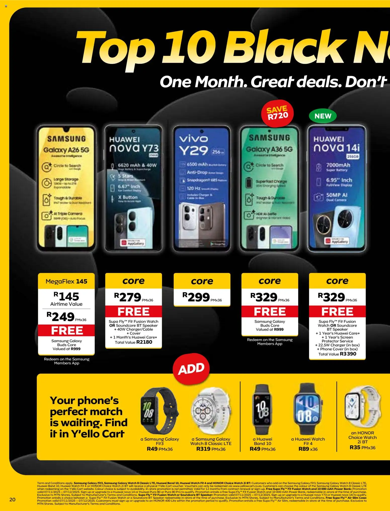 New MTN catalogue – valid from 07.11.2025 | Page: 20 | Products: Cover, Watch, Speaker, Charger