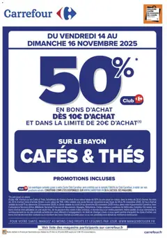 Carrefour - Prévisualisation de Carrefour Opération bons d’achat valide à partir de 14.11.2025